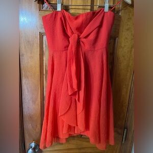 Free People Red Mini Dress